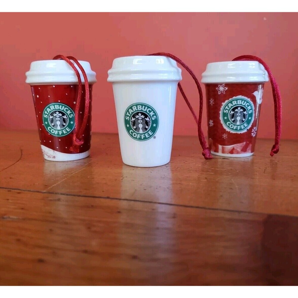 Starbucks Coffee Christmas 06 07 Holiday Ornament Green Mermaid Siren To Go Cup